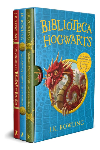 Estuche Biblioteca Hogwarts / Rowling (envíos)