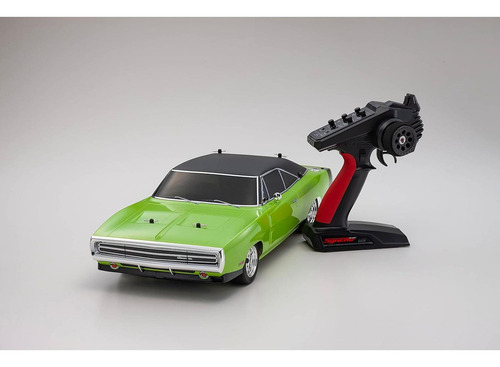 Auto R/c Kyosho 1/10 Dodge Charger Verde 34417t2