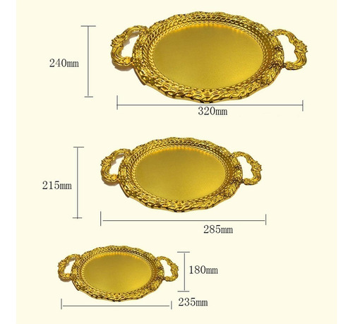 Plato De Fruta Sirviendo La Bandeja Versátil 32 Cmx24 Cm