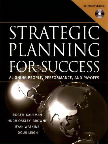 Strategic Planning For Success, De Roger Kaufman. Editorial John Wiley Sons Inc, Tapa Dura En Inglés