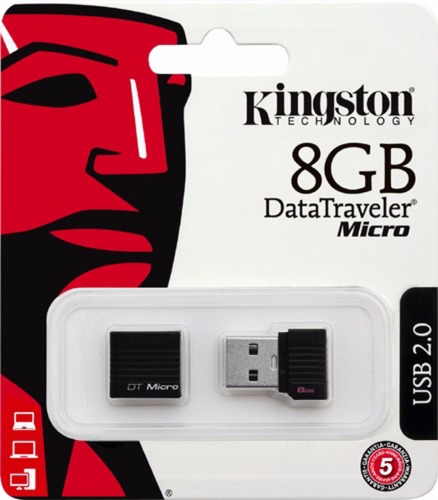 Pendrive Kingston Dt Micro 8 Gb Usb 2.0 Original Blister