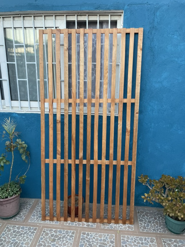 Reja De Madera Grande Con Protector