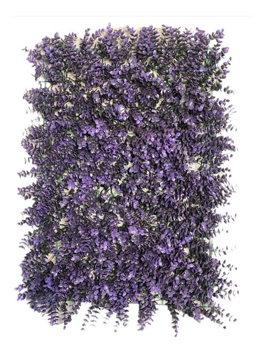 X6 Jardín Vertical Pasto Cerco Artificial Violeta 40x60