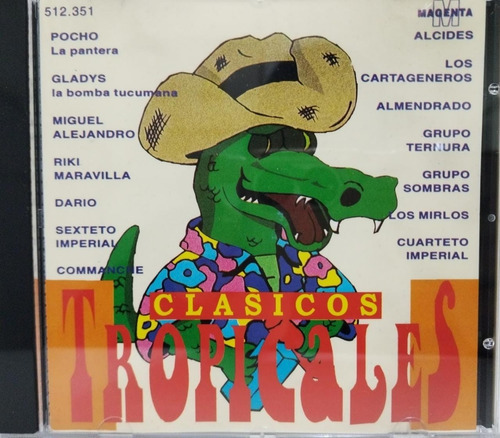 Varios Artistas  Clasicos Tropicales, Cd La Cueva Musical 