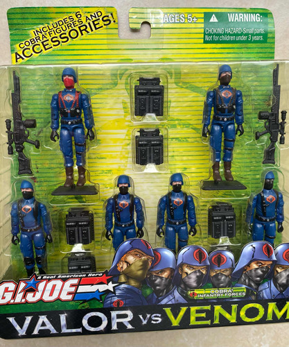 Cobra Infantry Forces Set De 6 Figuras