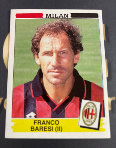 1979 Panini Estampa Franco Baresi Milan Italia Calciatori