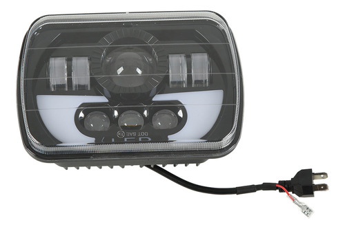 Faro Led Cuadrado 5x7pulgadas Foco 90w Haz Alto Y Bajo