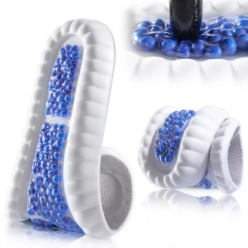 1 Pares Plantilla Deportiva Silicona 4d Suave Muy Elástica 37-38/24cm Azul