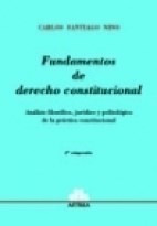 Libro Fundamentos De Derecho Constitucional De Carlos Santia