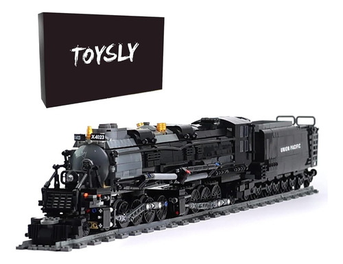 ~? Toysly Badboy Steam Train Building Kit, Conjunto De Exhib