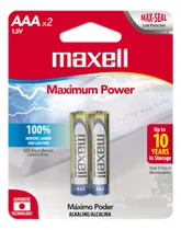 Comprar Pilas Alcalinas Maxell Tamaño Aaa 2 Unidades - Maxell