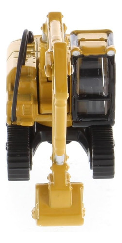 Excavadora miniatura Caterpillar Micro 315d L 1/87, color amarillo