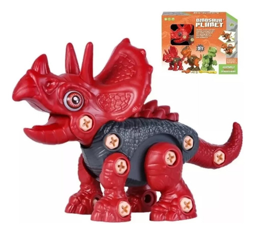 Dinosaurio Triceratops Armable Didáctico Educativo Juguete