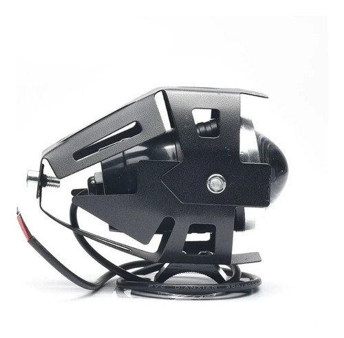 Imagen 3 de 7 de Faro Cree Led Lupa Auxiliar Moto 12v Carcaza