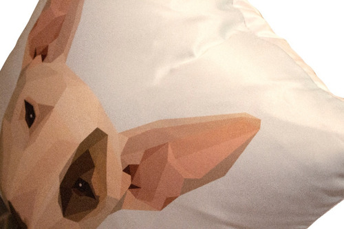 Imagen 4 de 5 de Cojín Decorativo Bull Terrier Love 40 Cm