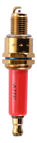 Goofit Liu M.w Ignicion Plug Power A7tc Color Rojo Iridium