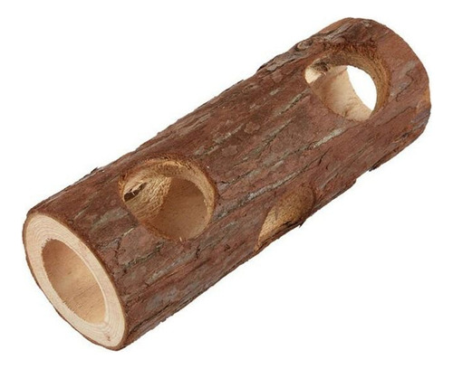 Túnel De Hámster De Madera Con Forma De Tubo De Ratón, Jugue