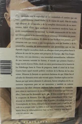 Hitler:la Biografía Definitiva Libros 9/10- 2tomos (Usado)
