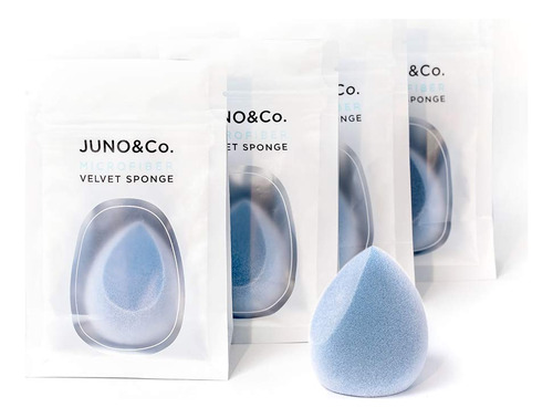 Juno & Co. Esponja De Terciopelo De Microfibra, Libre De Lte