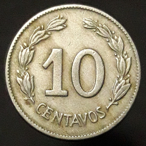 Moneda Ecuador 10 Centavos 1946 