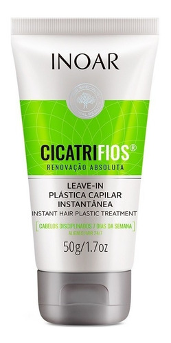 Imagem 5 de 7 de Kit Inoar Cicatrifios Leave In + Ampola Renovação Absoluta