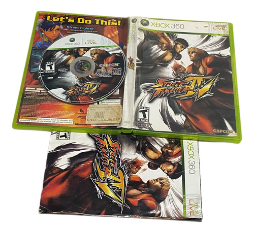 Street Fighter 4 Xbox 360 Envio Ja!