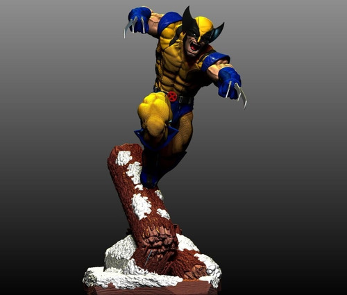 Archivo Stl Impresión 3d - Xmen - Wolverine Logan X
