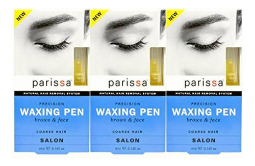Parissa Precision Eyebrow Waxing Pen, 0.14 Fl. Oz. Pack Of 3