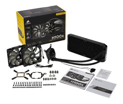 Imagen 5 de 5 de Sistema De Enfriamiento Liquido Corsair H100x 240mm Hydro