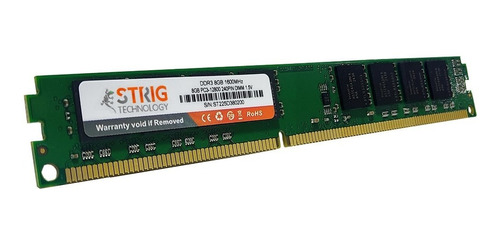  Memoria Ram Strig Technology Ddr3 8gb 1600 Mhz Dimm Nueva