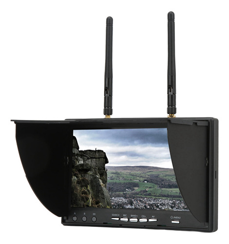 Monitor Fpv, Pantalla De Vídeo De 5,8 Ghz Y 7 Pulgadas Lcd58