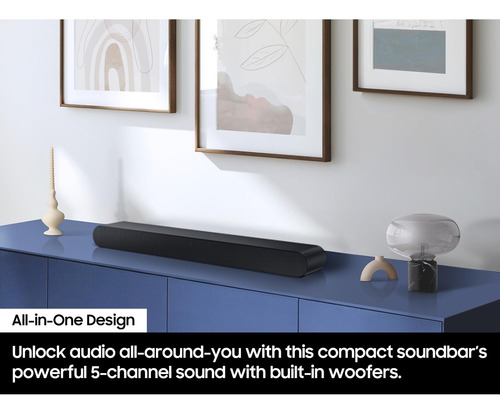 Barra De Sonido Samsung Hw-s60d Serie S De 5.0 Canales Dolby