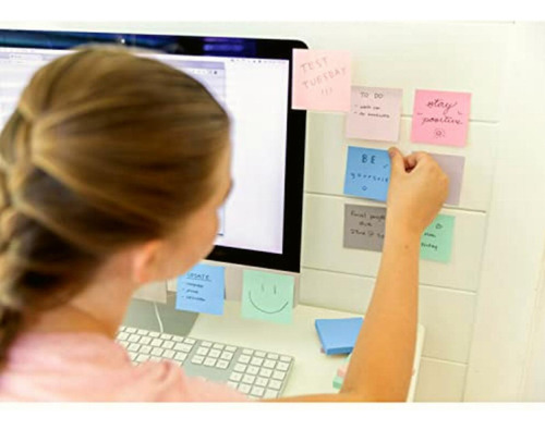 Post-it Notas Super Adhesivas Pastel Papel 100% Reciclado