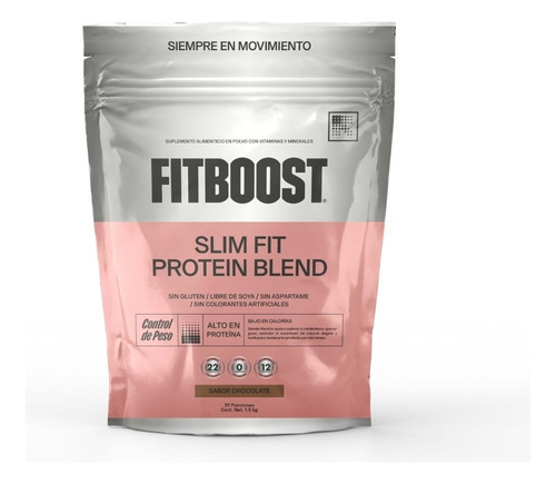 Fitboost Slim Fit | Sabor Chocolate | 1.5kg | 37 Porciones