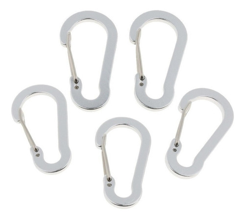 5pcs Keychain Buckle Snap Hook Bottle Clip