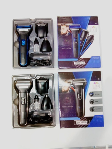 Maquina Afeitar Afeitadora Corta Pelo Nariz 3en1 Unisex