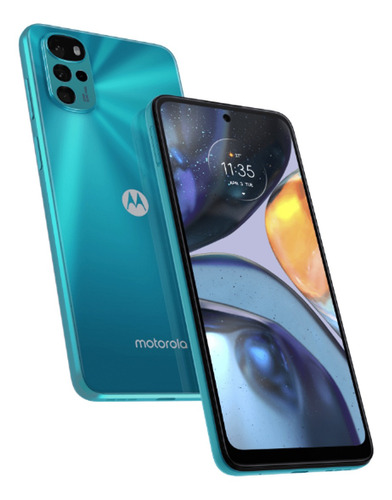 Smartphone Moto G22 Tela 6,5'' 128gb 4gb Ram Azul Motorola