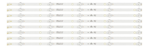 Kit 8 Tir Alux Al55asuhd 4708-k55wdc-a2113n01 5led 6v Xy-166