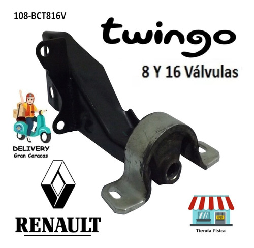 Base Caja Izquierda Renault Twingo2 8v Y 16v