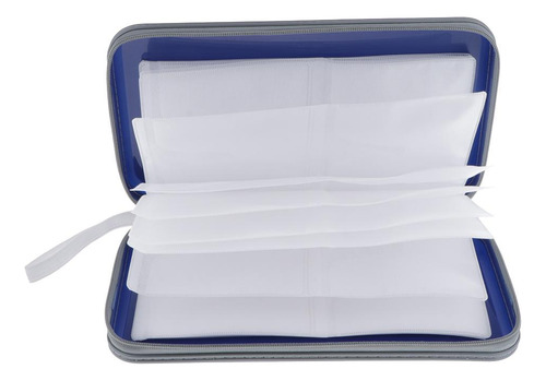 2pcs Organizador De Plástico De 80 Discos Cd Dvd De Sonido