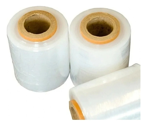 Film Stretch Virgen 10cm Rollo Cristal Atar Embalar
