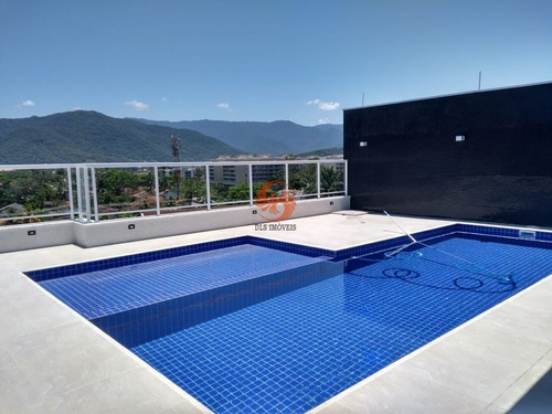 Imagem 9 de 9 de Ubatuba Sp Cobertura 3 Suites + Lavabo, 3 Vagas Garagem, Varanda Gourmet C/ Churrasqueira. Área Comum, Piscina, Sauna... - Ap00030 - 70409835