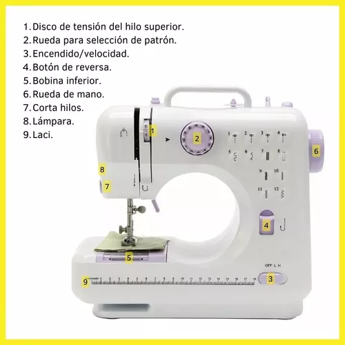 Luz de costura 10LED Super brillante máquina de coser ropa luz  multifuncional Flexible para máquina Abanopi Luz de costura