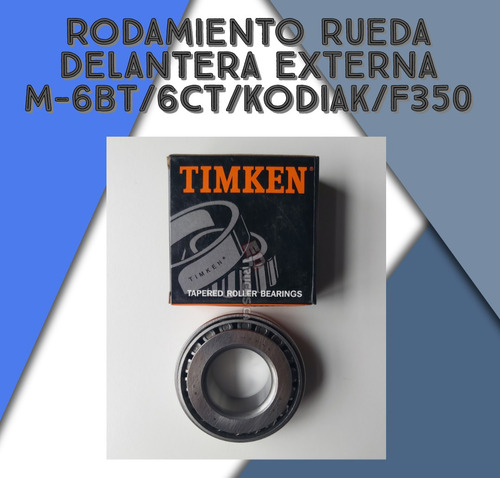 Rodamiento Rueda Delantera Externa Ford Cargo 1721 6bt/6ct