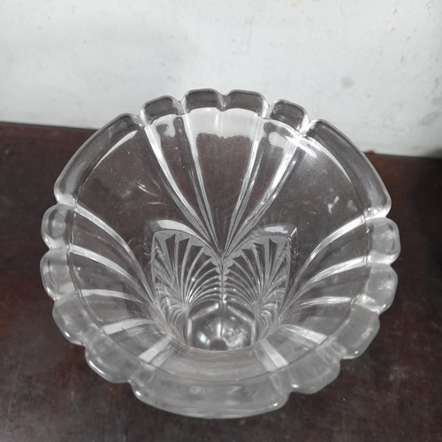 Imagem 3 de 7 de Vaso Cristal Grosso Transparente 21 Cm De Altura, 10 Cm Boca