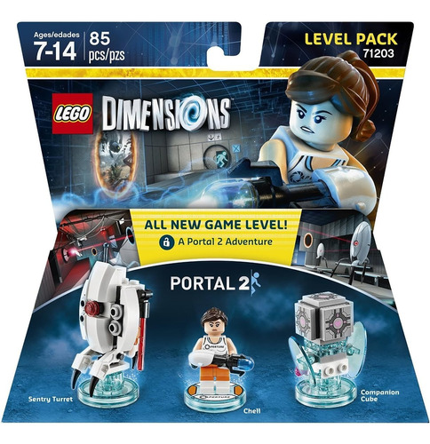  Lego Dimensions 71203 Paquete De Nivel De Portal 2 