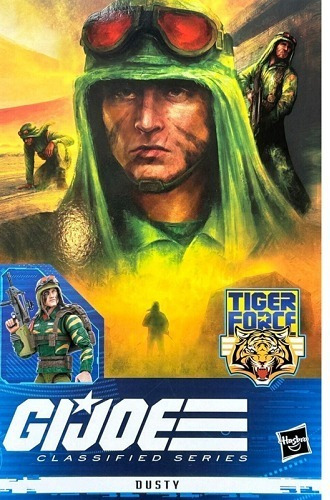Boneco Tiger Force Dusty Classified Series G.I Joe F7731 Hasbro