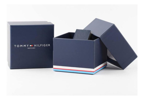 Reloj Tommy Hilfiger Para Hombre De Cuero 1710645 Ss
