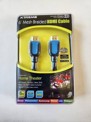 Xtreme 6  Mesh Braided (hdmi Cable)