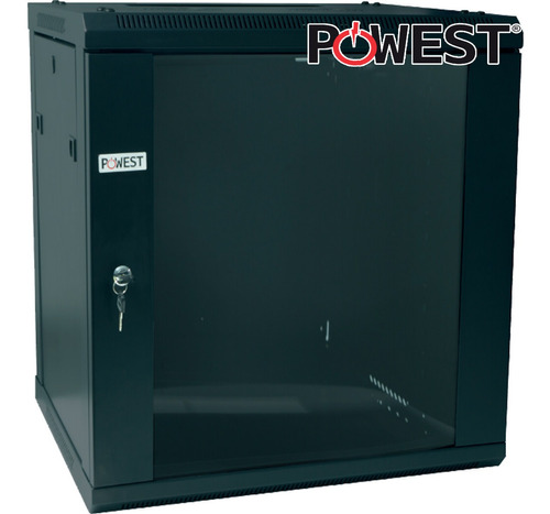 Gabinete Rack Powest Compacto De Pared 5ur 60x35x32.5cm